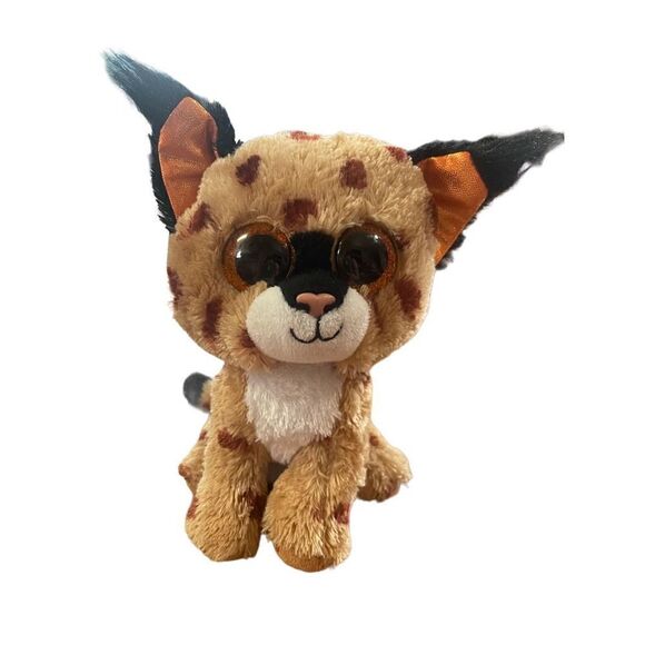 Ty Beanie Boo Buckwheat Small Plush
6” Glitter Eyes Lynx no tag - Picture 2 of 7